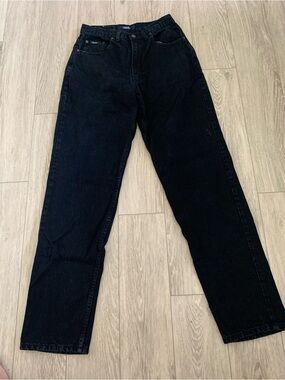 Vtg High Waisted Black Ikeda Women's Jeans